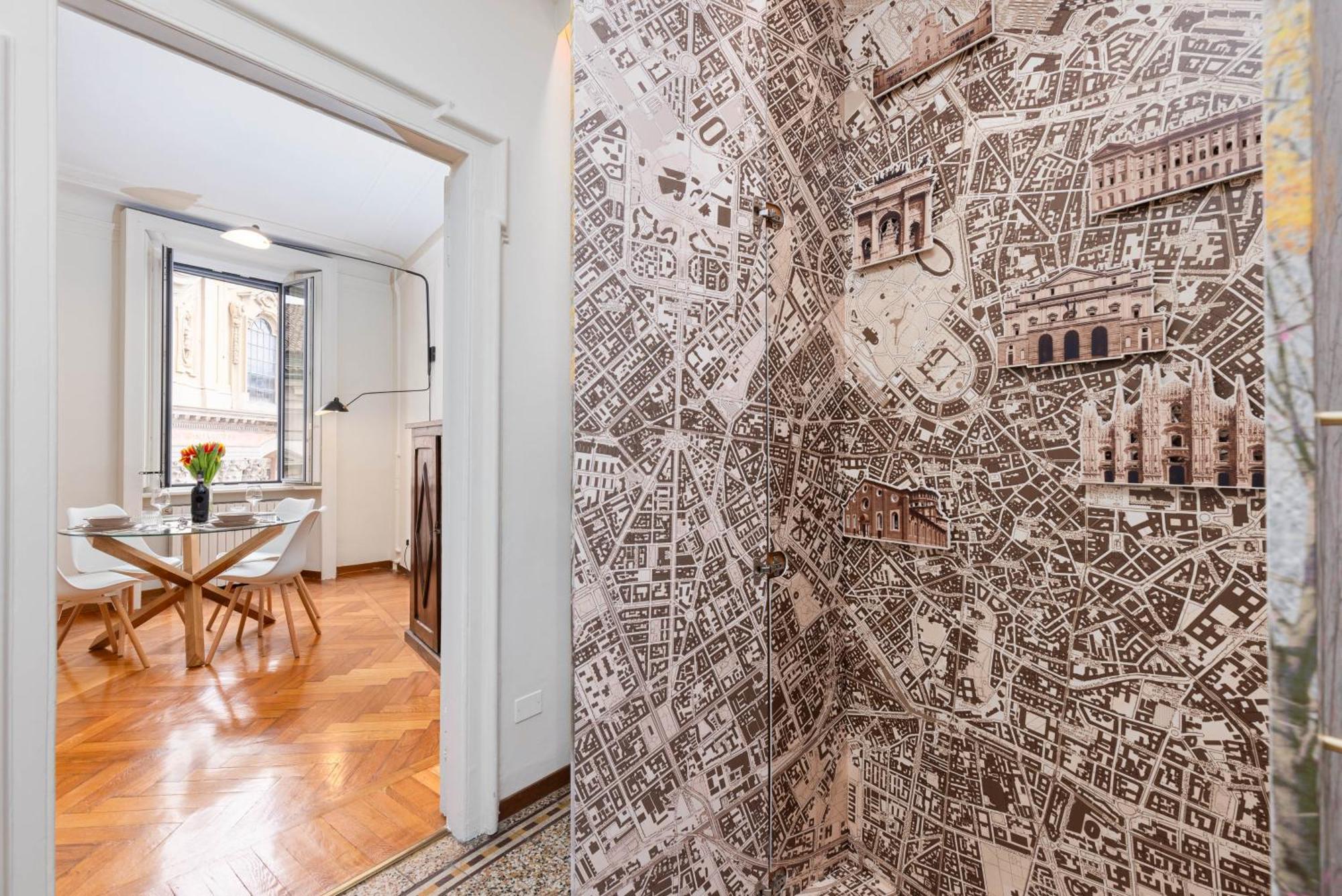 Living Uniqc Apartment - Duomo Milan Bagian luar foto